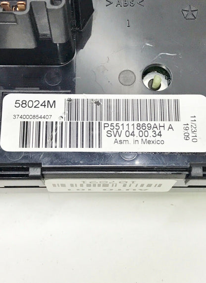 ✅09-11 Volkswagen Routan A/C Heater Climate Temperature Control OEM P55111869AH