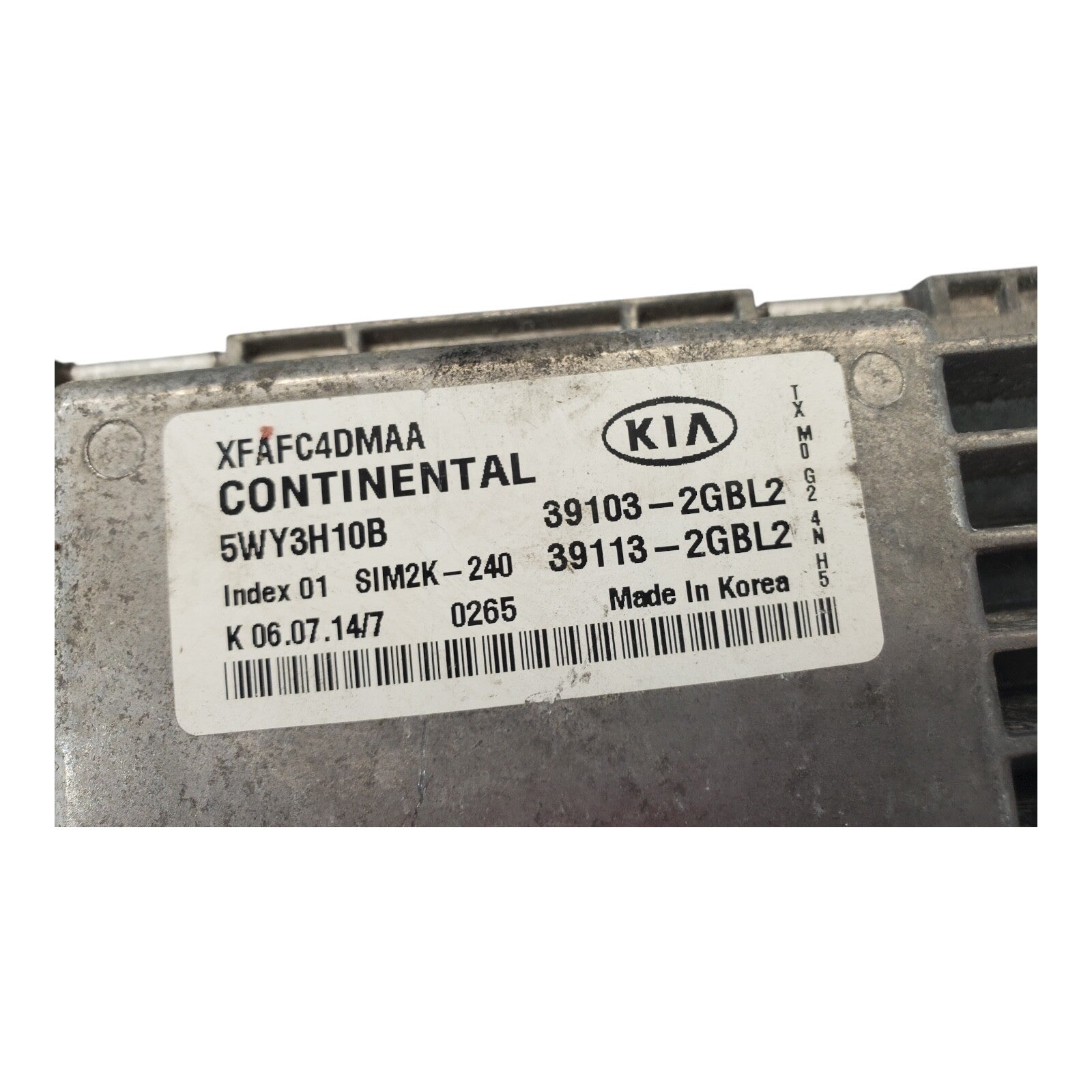 14-15 Kia Sorento 2.4L AWD OEM Engine Computer Control Module ECU 39103-2GBL2