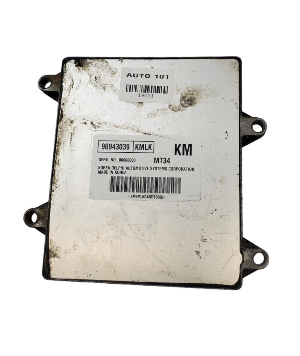 2008 Suzuki Forenza Reno 96943039 Engine Control Module Computer ECM ECU EBX