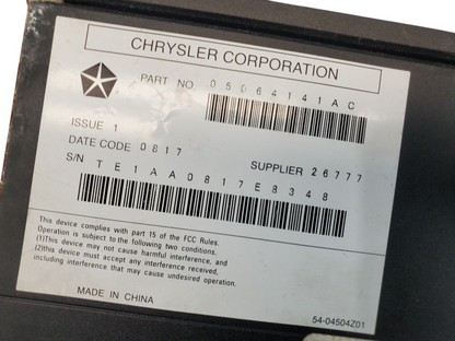 ✅ 07 08 09 Chrysler Aspen Durango Stereo Audio Radio AMP Hifi Amplifier Unit OEM