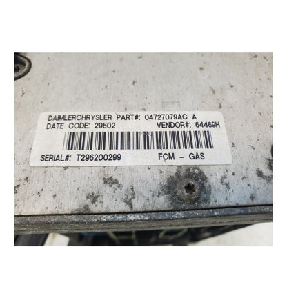 ✅ 01-05 DODGE CARAVAN TOWN & COUNTRY FUSE BOX MODULE 04748555AC