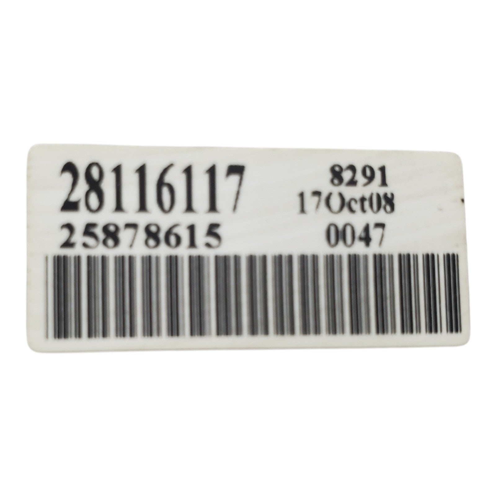 2007-2012 Malibu / Aura OEM Climate Control Switch A/C Rear Defrost 28116117