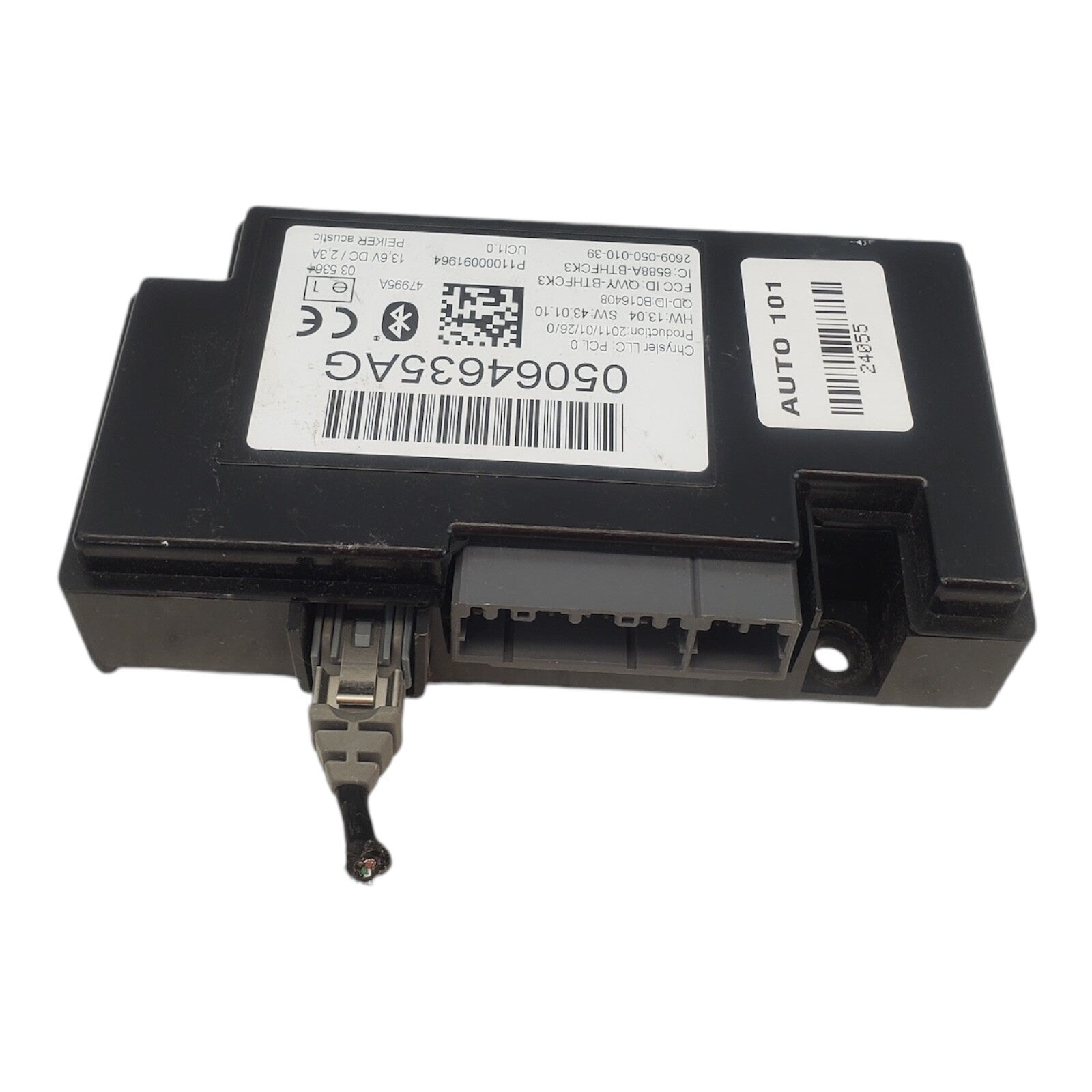 11-18 DODGE JEEP TELEMATICS BLUETOOTH CONTROL MODULE 05064635AG OEM