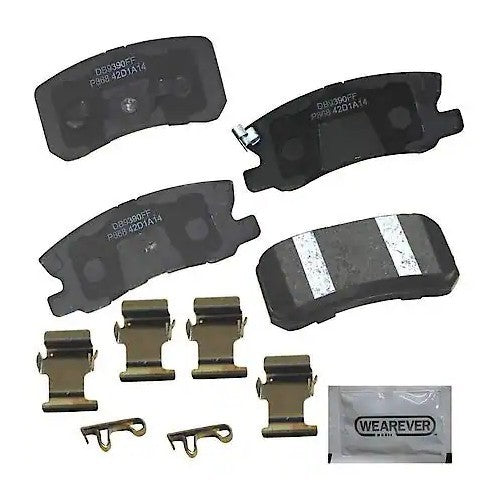 2001-2017 Chrysler/Dodge/Jeep/Mitsubishi Disc Brake Pad Set, Rear