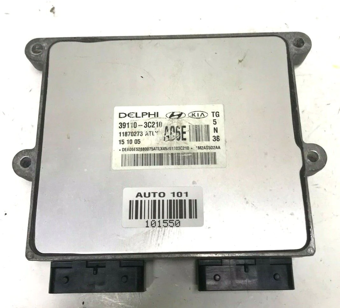 06-10 Hyundai Azera 3.8L Engine Control Unit ECU 391103C210