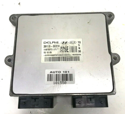 06-10 Hyundai Azera 3.8L Engine Control Unit ECU 391103C210