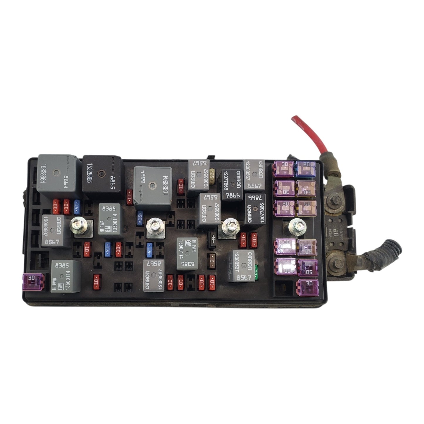 Chevrolet Malibu 2009-2012 Fuse Box Relay Junction Engine Bay 20822695_02
