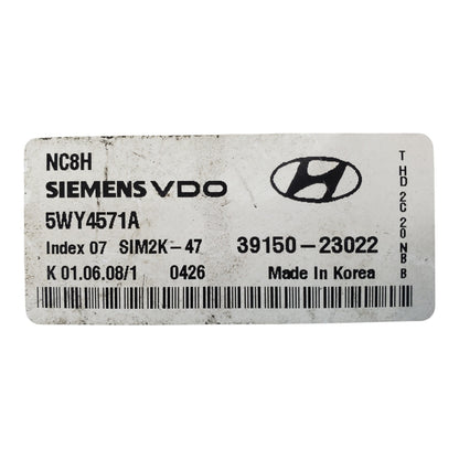 07 - 10 Hyundai Elantra 2.0L ECM Engine Control Module 39150-23022