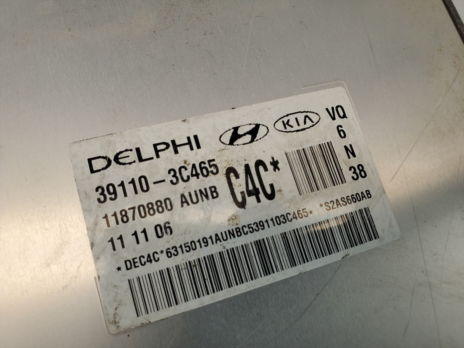 06-09 HYUNDAI ENTOURAGE SEDONA ENGINE CONTROL MODULE 39110-3C465