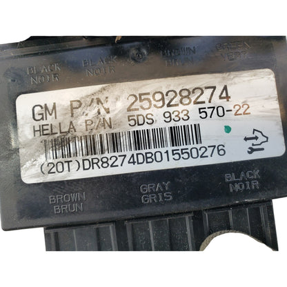 2007-2014 Silverado Sierra Escalade Heated Seat Memory Control Module 25928274