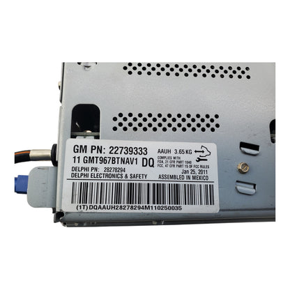 unlock 2008-2012 Buick Enclave Radio Control Unit 22739333