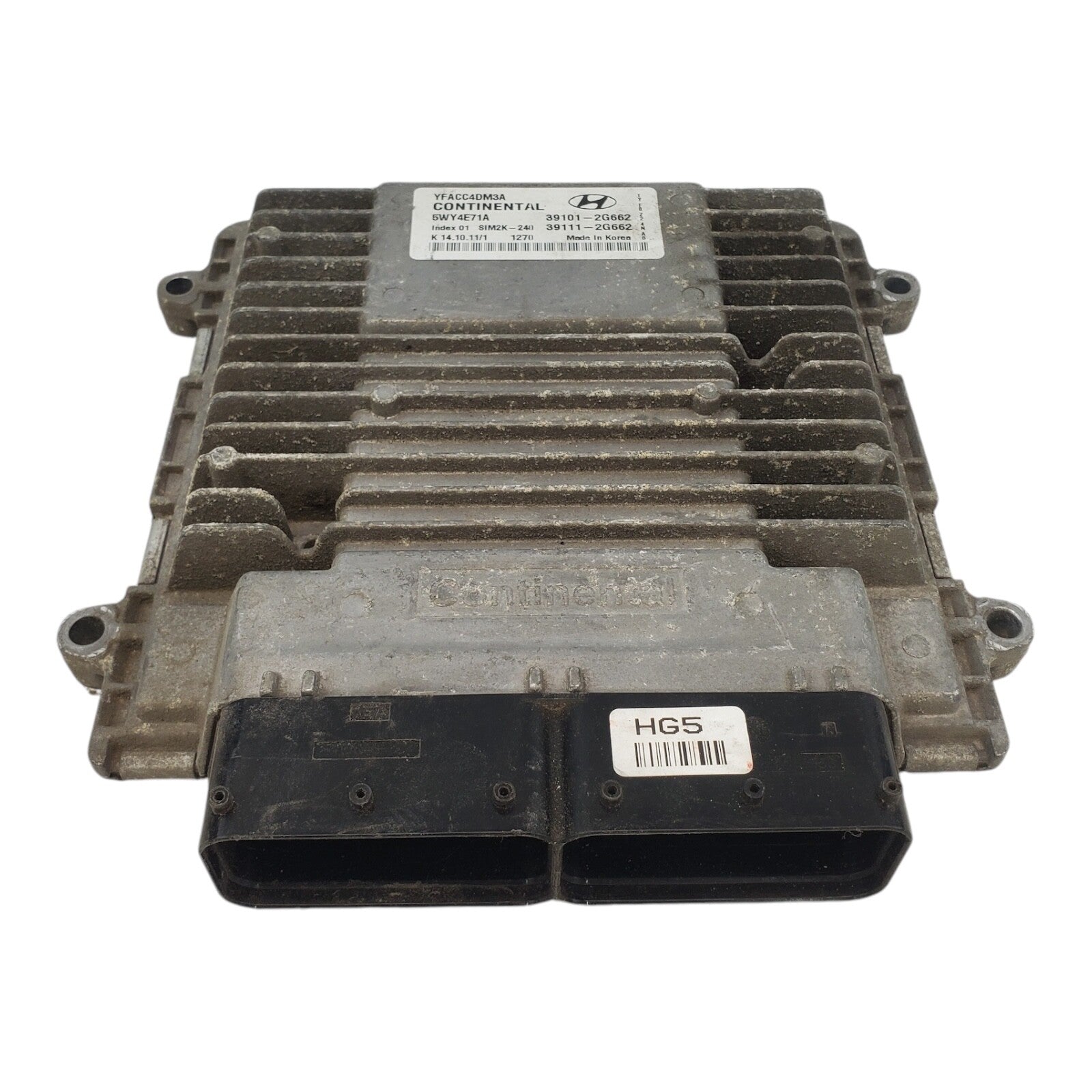 11-14 Hyundai Sonata 2.4L ECM Engine Computer Control Module 39101-2G662
