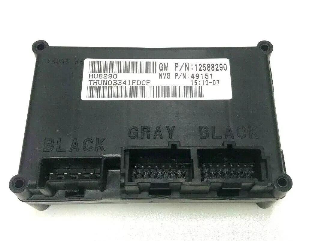 VIN Programmed 02-05 Trailblazer Envoy BRAVADA Transfer Case Module 12588290