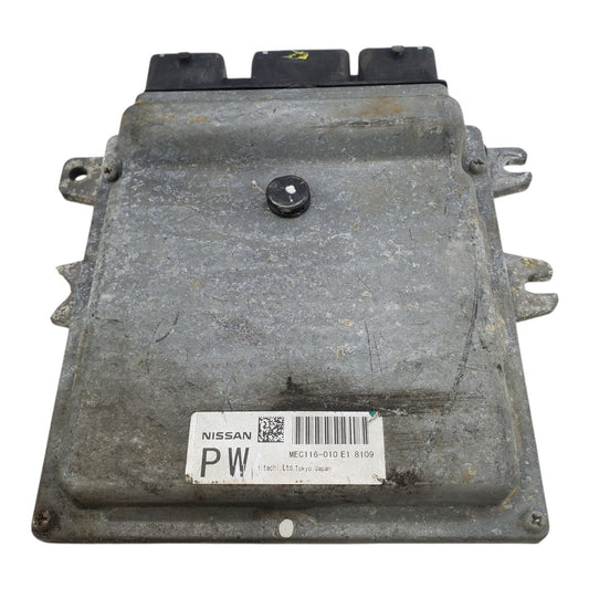 09 MURANO ENGINE ECM CONTROL MODULE MEC116-010 E1 MEC116010E1
