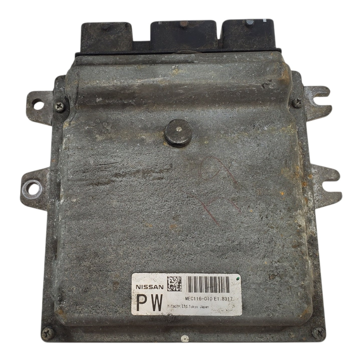 09 MURANO ENGINE ECM CONTROL MODULE MEC116-010 E1 MEC116010E1