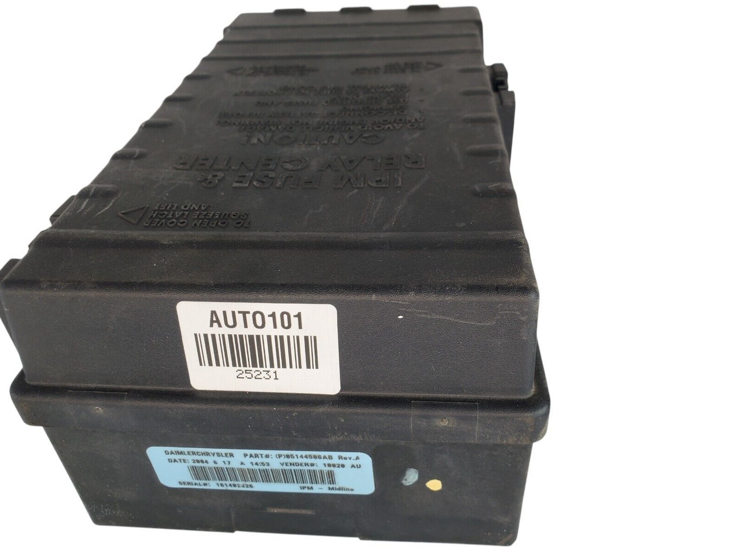 03-05 Dodge Caravan Power Module Fuse Box Relay Control Unit 05144506AB