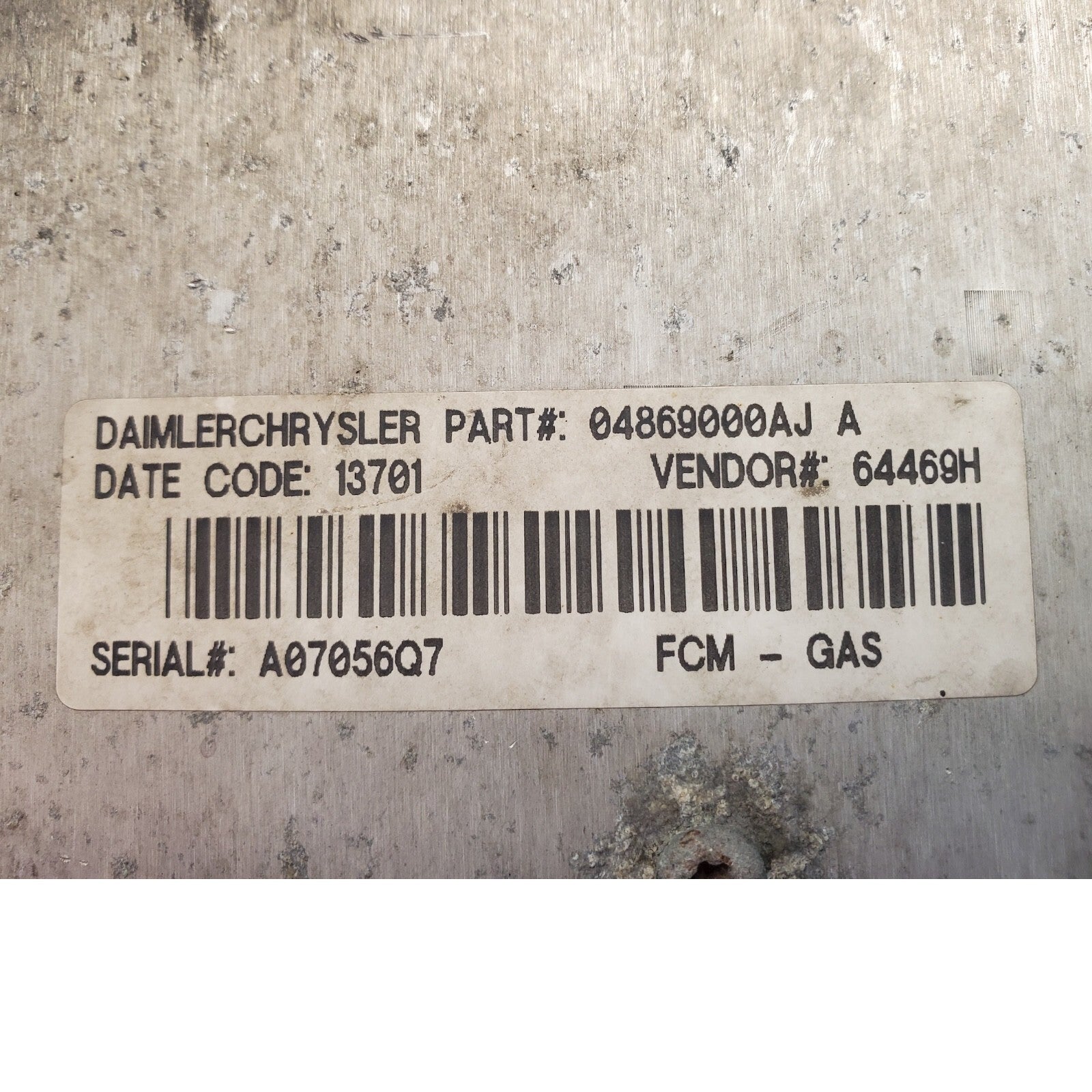 ✅ 02 Dodge Caravan Chrysler Fuse Box Relay Control Module Unit 04869201AL