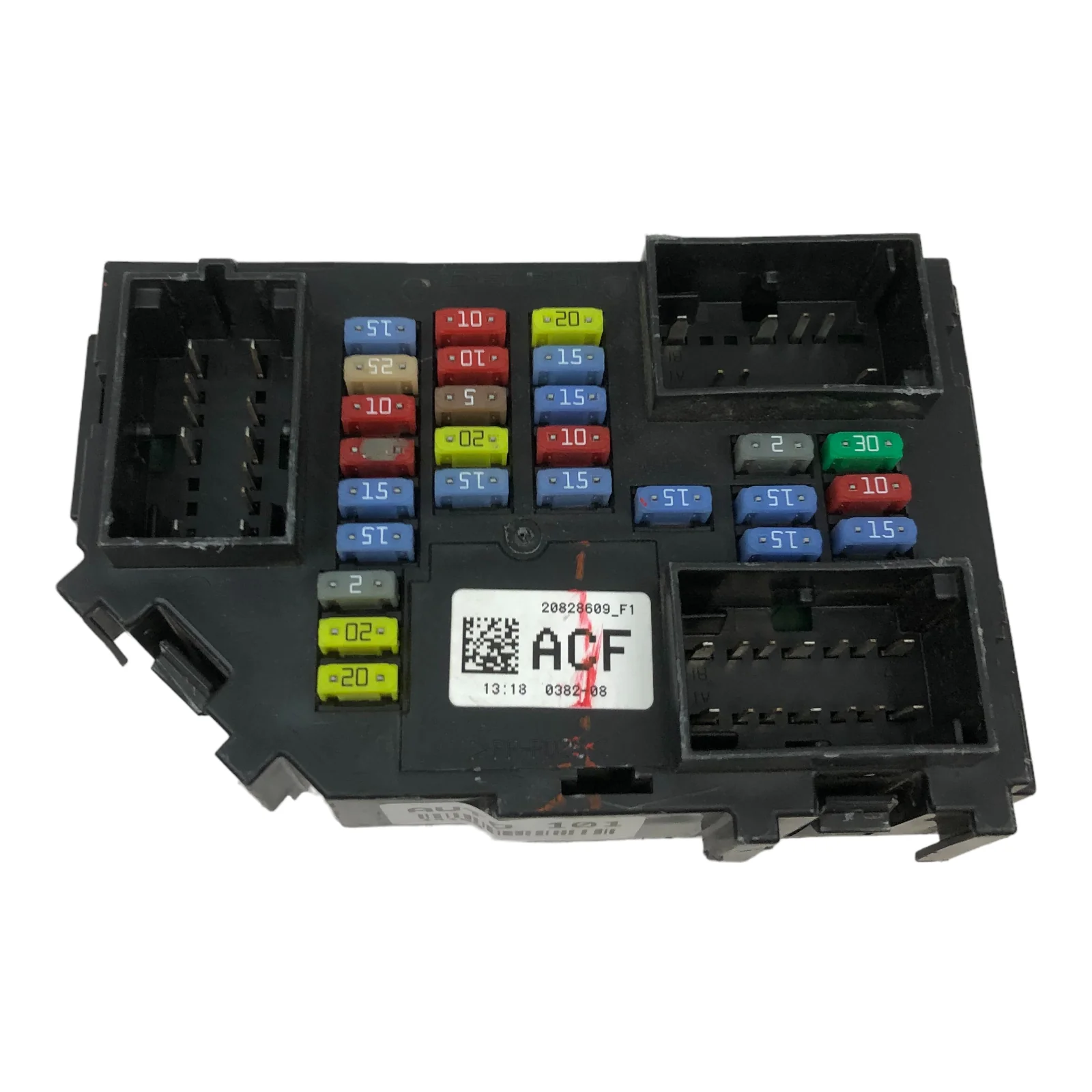 11-12 GMC 2500 3500 SLT 6.6 LML DIESEL AUTO 4X4 FUSE BOX 20828609