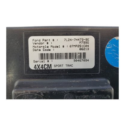 ✅ 06-10 Ford Explorer SPORT 4X4 Transfer Case Control Module OEM 7L24-7H473-BE