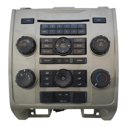 2011-2012 Ford Escape Mercury Mariner AM FM MP3 Radio CD Player BL8T-19C157-AA