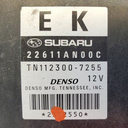 08-09 Subaru Legacy Engine Computer ECM ECU 2.5l Auto 22611AN00C