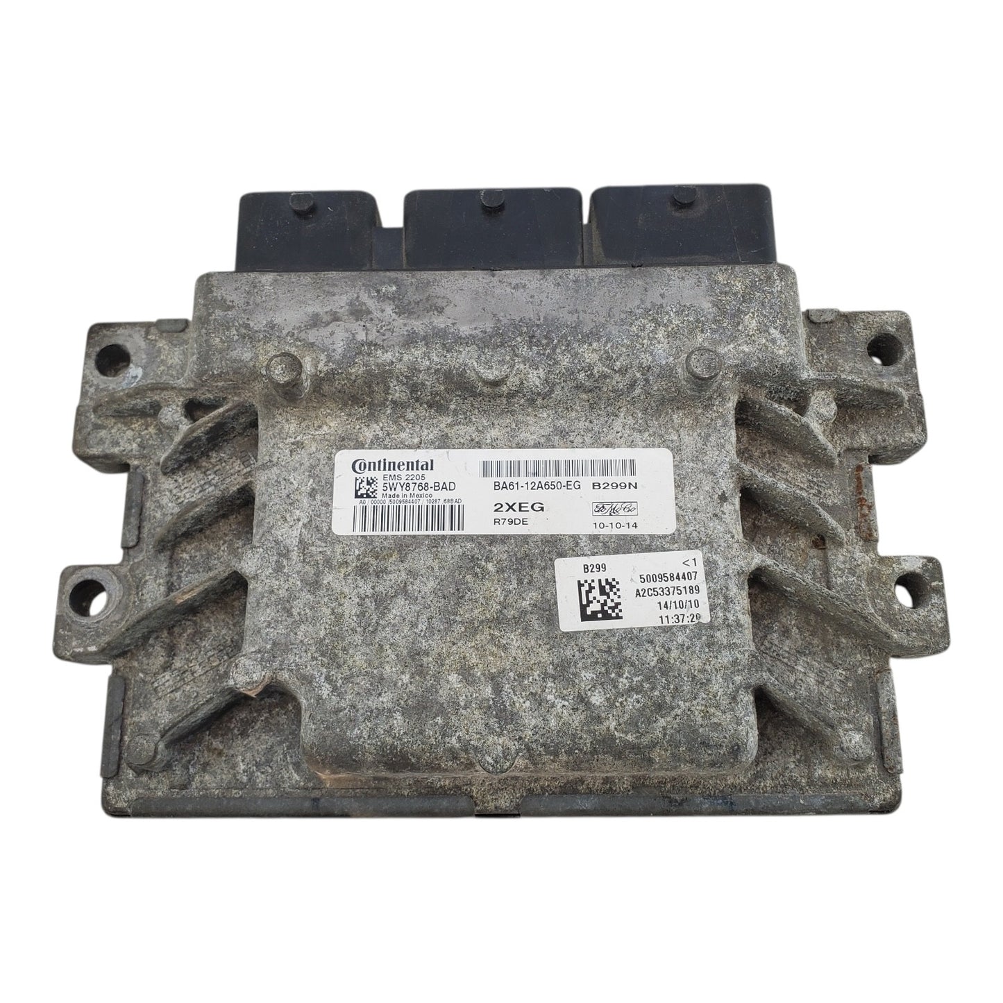 2013 Ford Fiesta Engine Control Module ECU 5WY8768-BAD