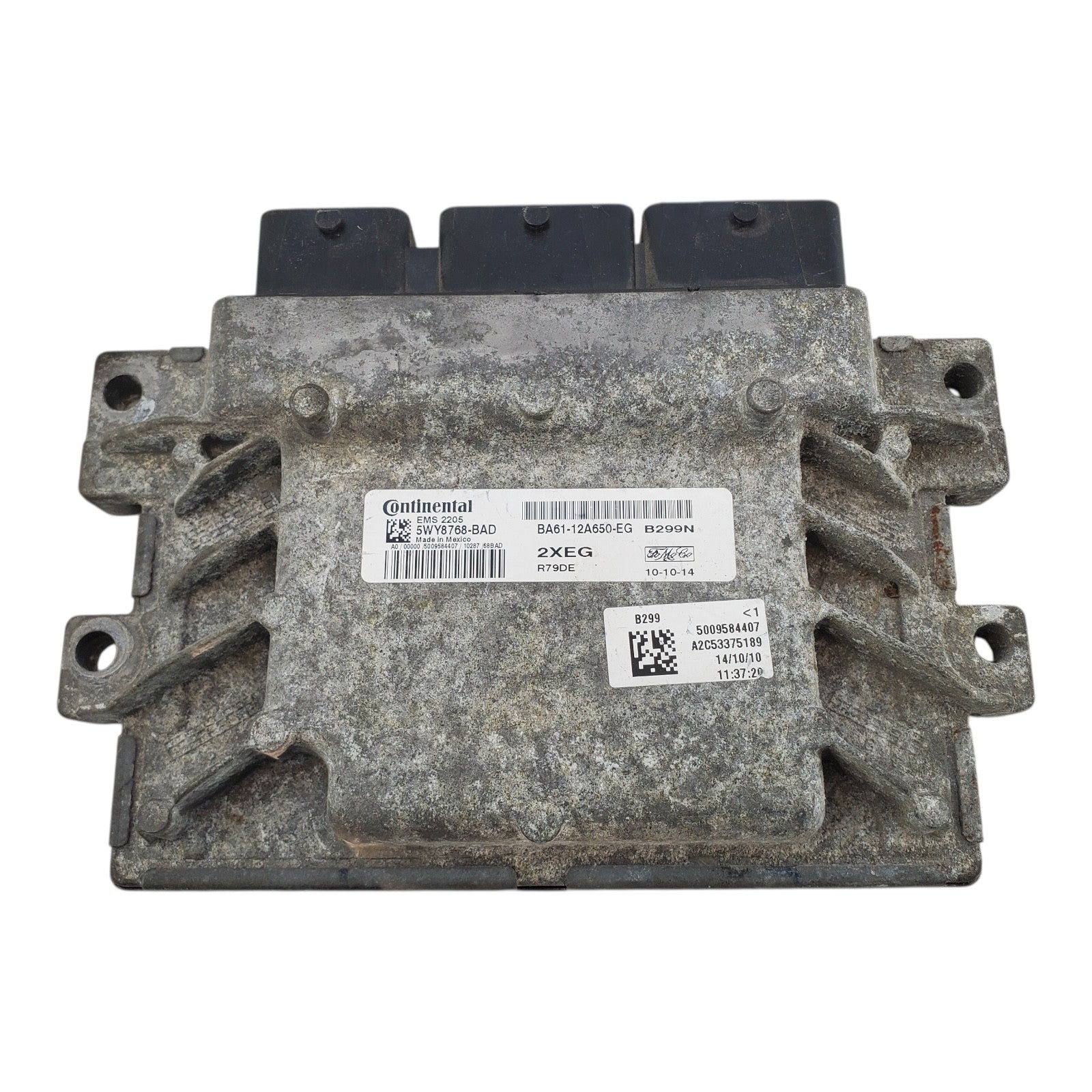 2013 Ford Fiesta Engine Control Module ECU 5WY8768-BAD