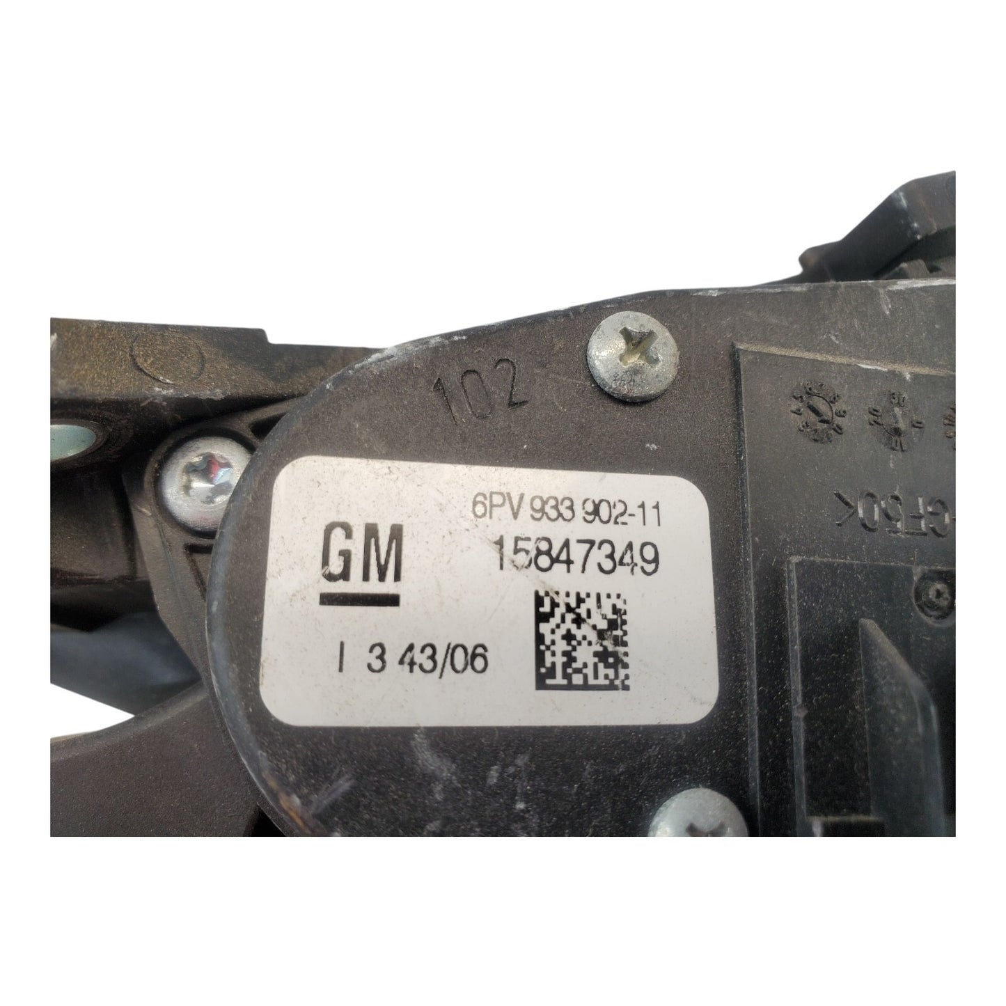 07-11 Chevrolet Avalanche Yukon GMC Sierra Accelerator Pedal 15847349 OEM