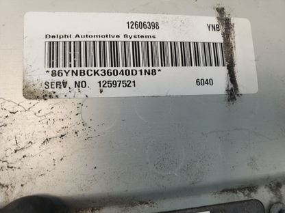 2006 GMC Envoy Trailblazer 4.2L Engine Computer Control Module ECM ECU 12606398