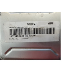 02 03 04 05 06 07 SATURN VUE Engine Computer ECM ECU 12604012 Serv No 12202143