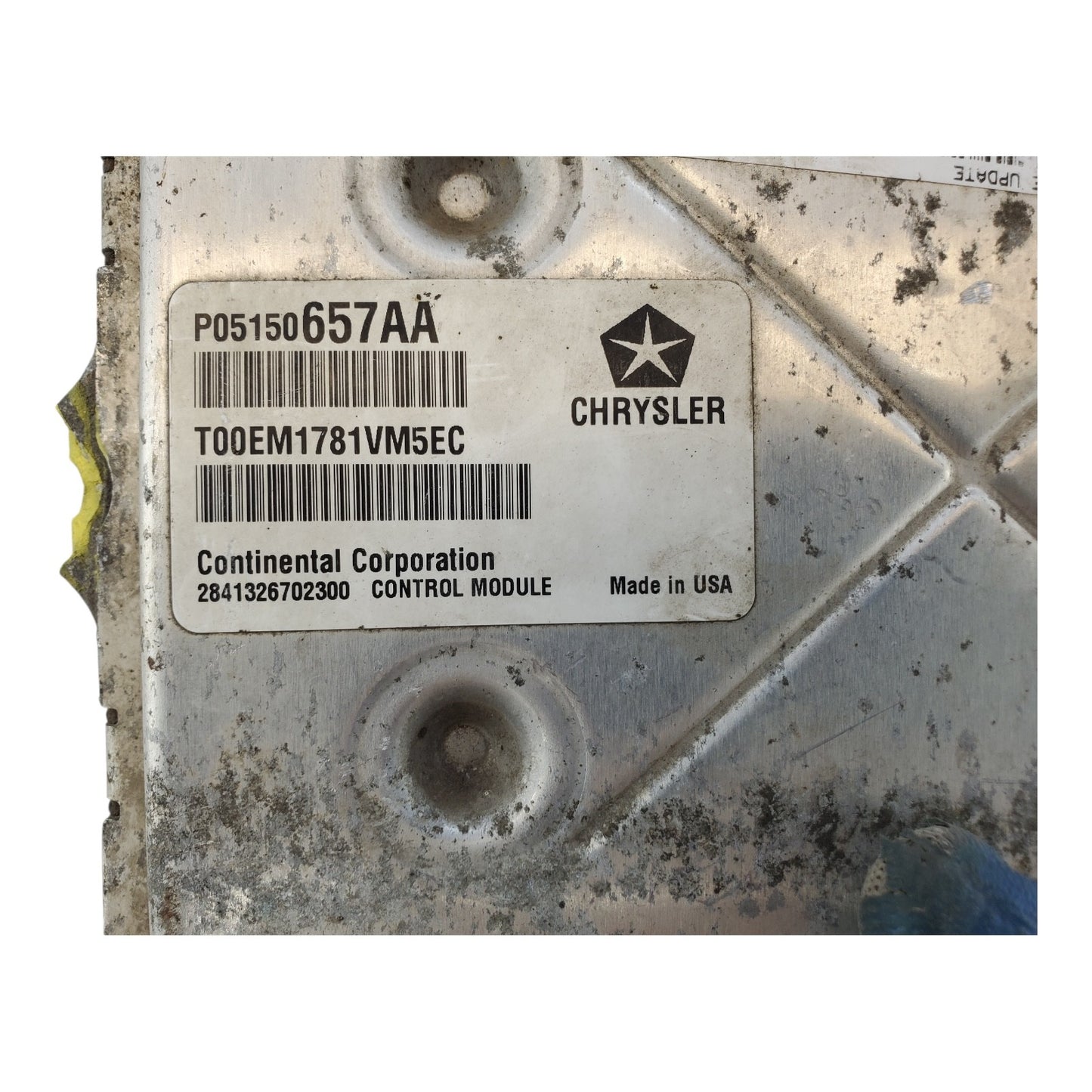 2012 Grand Caravan 3.6L Engine Control Module PCM ECM OE P05150657AA Damage
