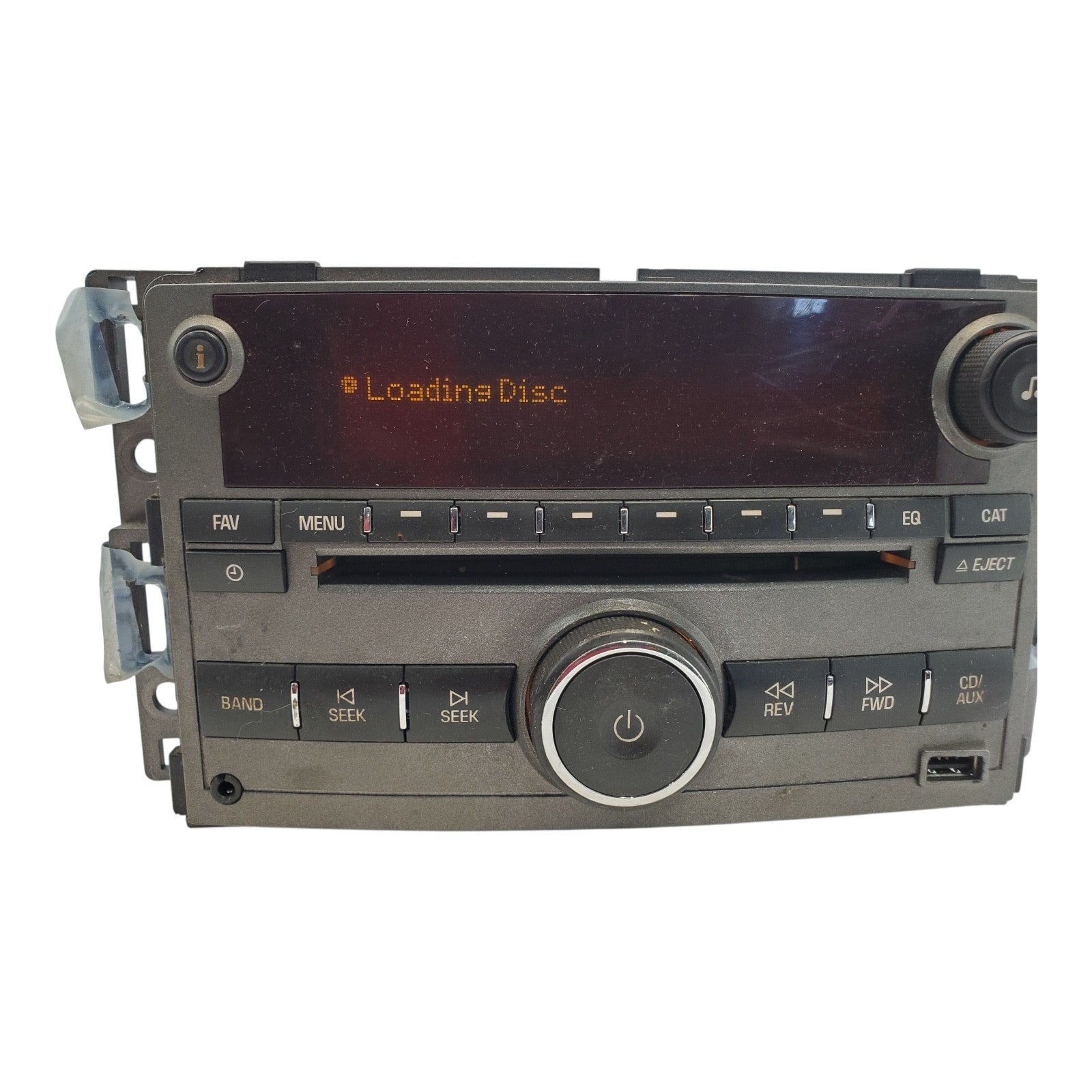 "GM796" UNLOCKED 07 08 09 Saturn Aura Radio CD Player Mechanism OEM 25968660