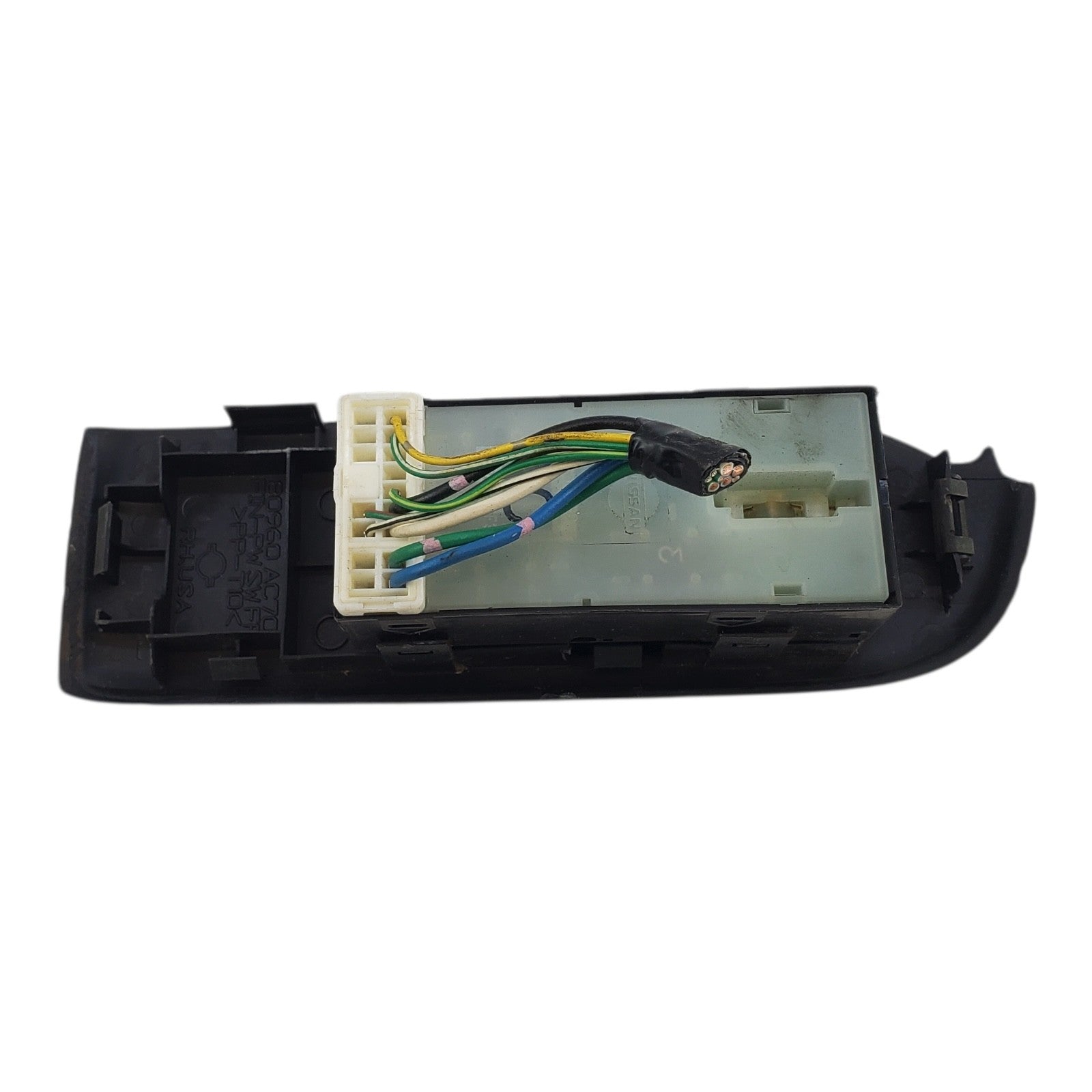 04-06 Infiniti G35 Sedan Passenger Right Window Switch Trim 80960AC701