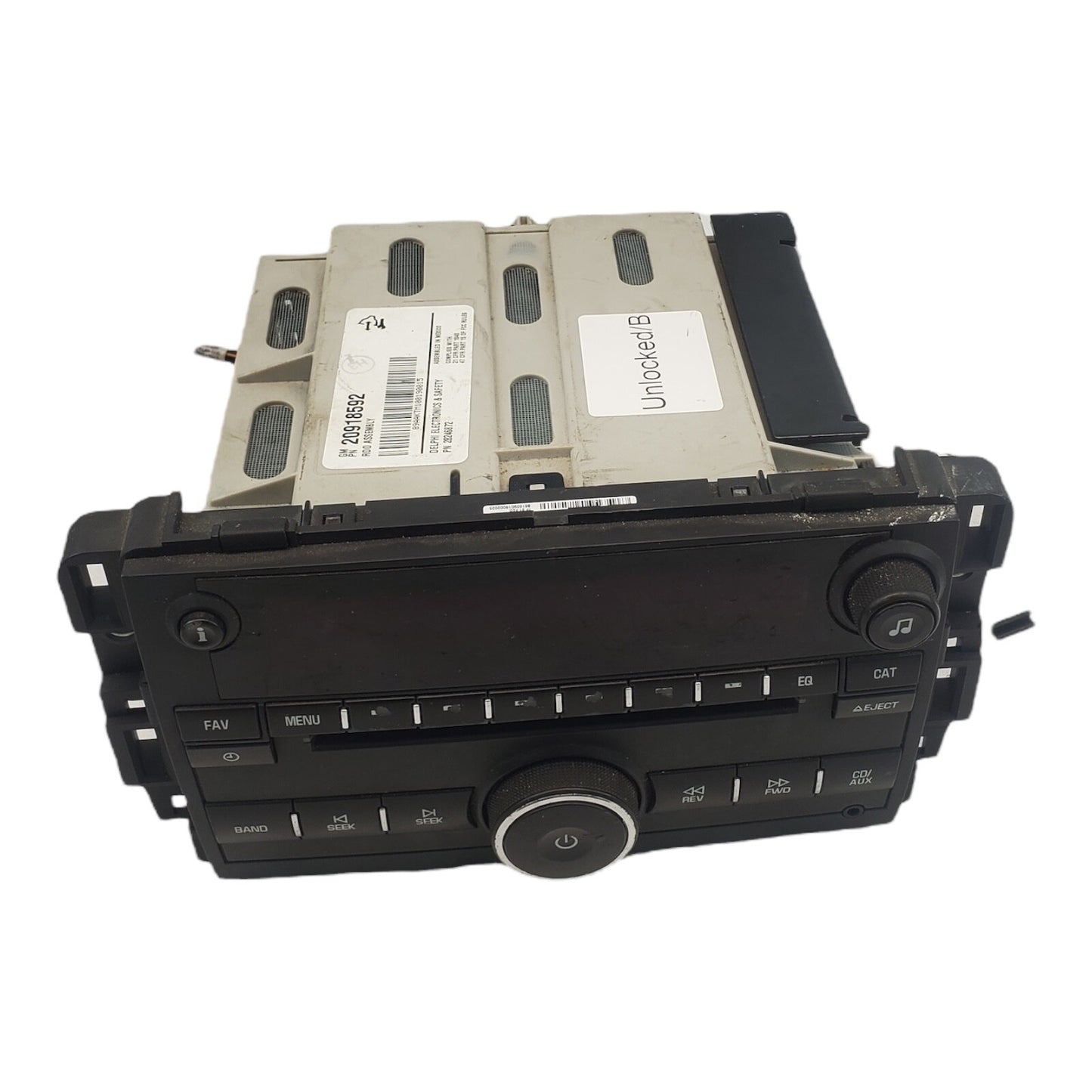 ✅ 07-14 GMC ACADIA AM FM CD / CAR RADIO STEREO PN 20918592 UNLOCKED PLUG&PLAY