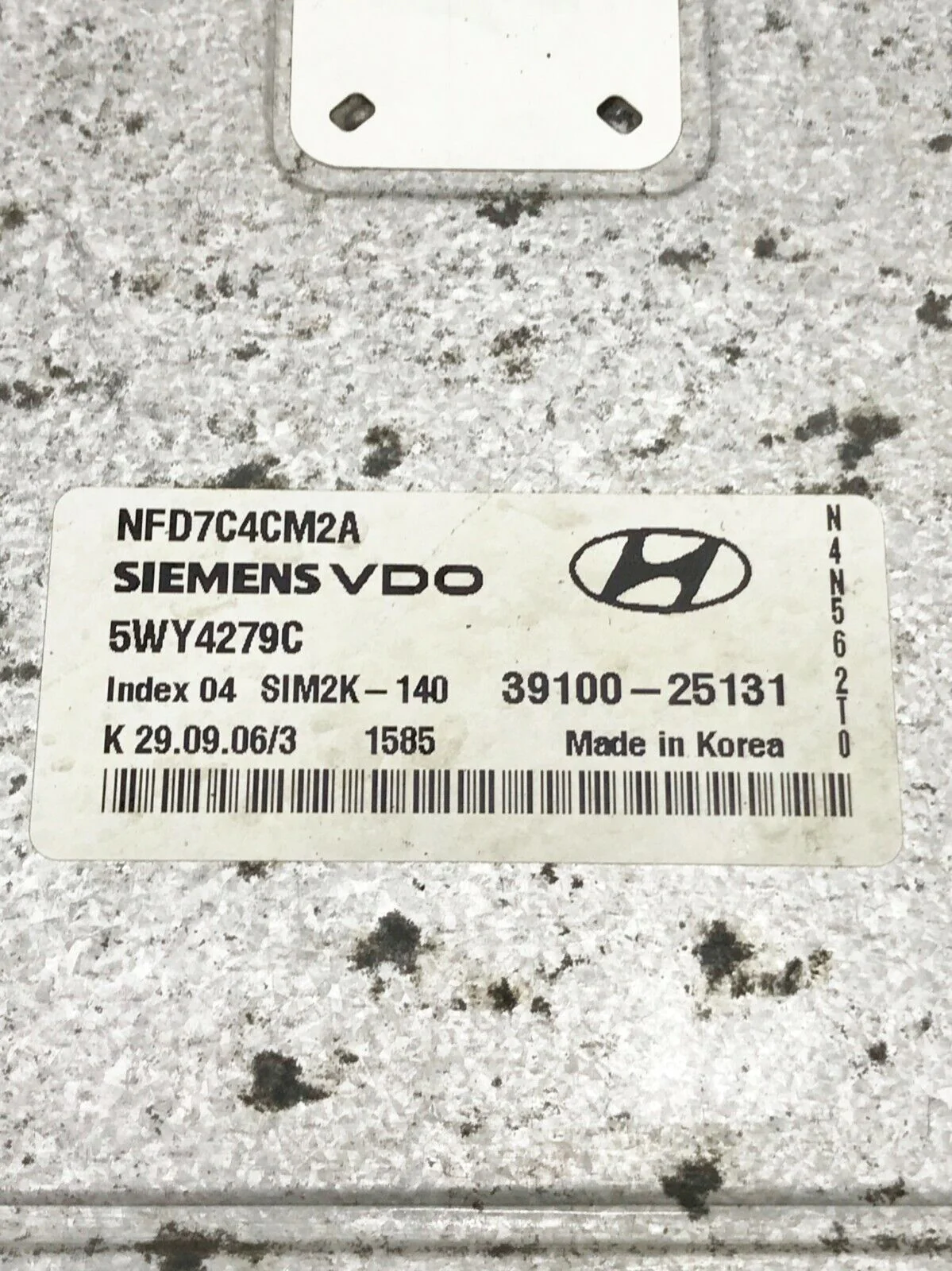 06-08 HYUNDAI SONATA 2.4L Engine Control Module 39100-25131 PCM ECU OEM