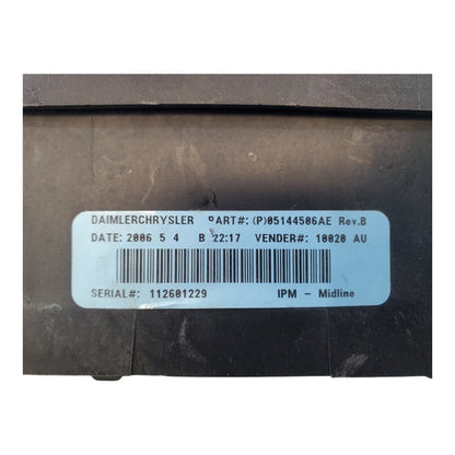 OEM 03-06 Dodge Caravan Power Module Fuse Box Relay Control Unit ECM 05144506AE