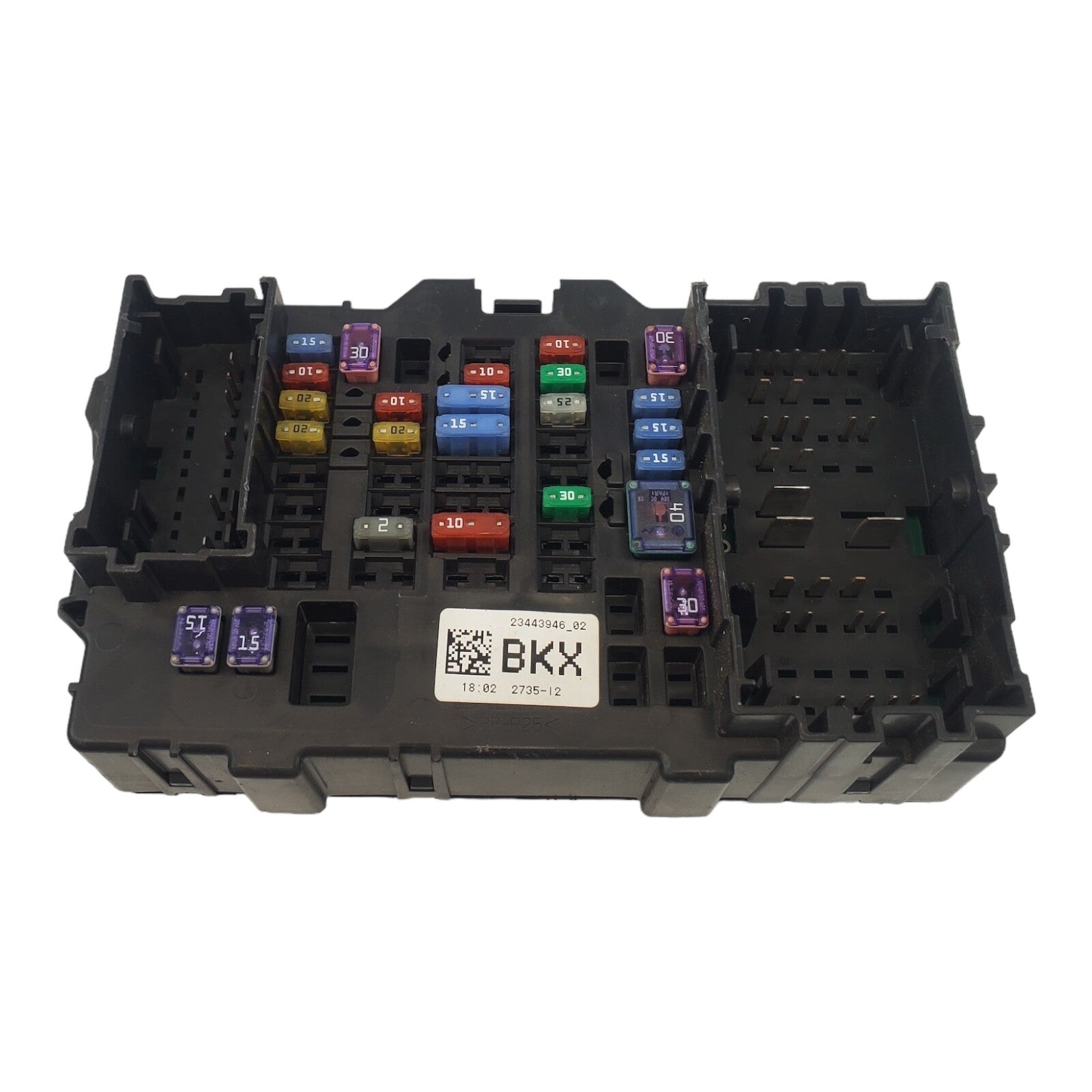 2018 Chevy Silverado 1500 Cabin Fuse Box RH Passenger side 23443946-02