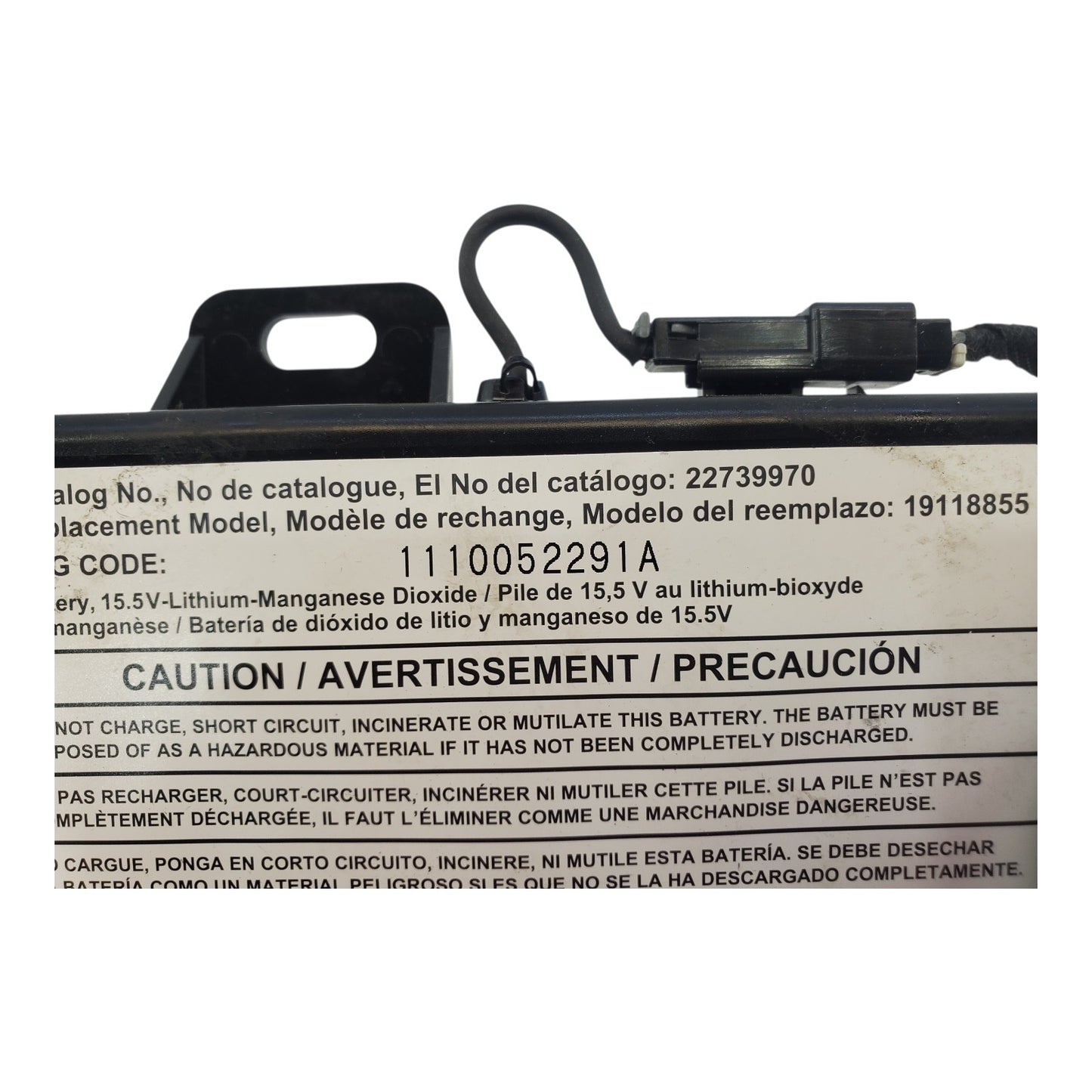 06-21 GM - Communication Interface Module Battery OEM 22739970