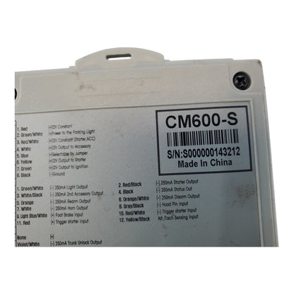 03-07 HONDA ACCORD REMOTER START MODULE CM600-S  USED OEM