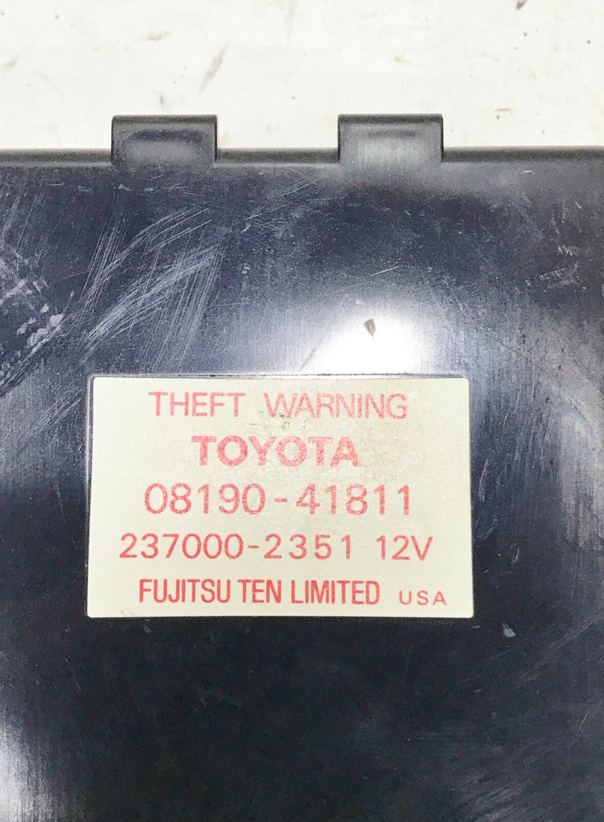 ✅ 04 TOYOTA AVALON THEFT LOCKING SECURITY CONTROL MODULE 08190-41811 