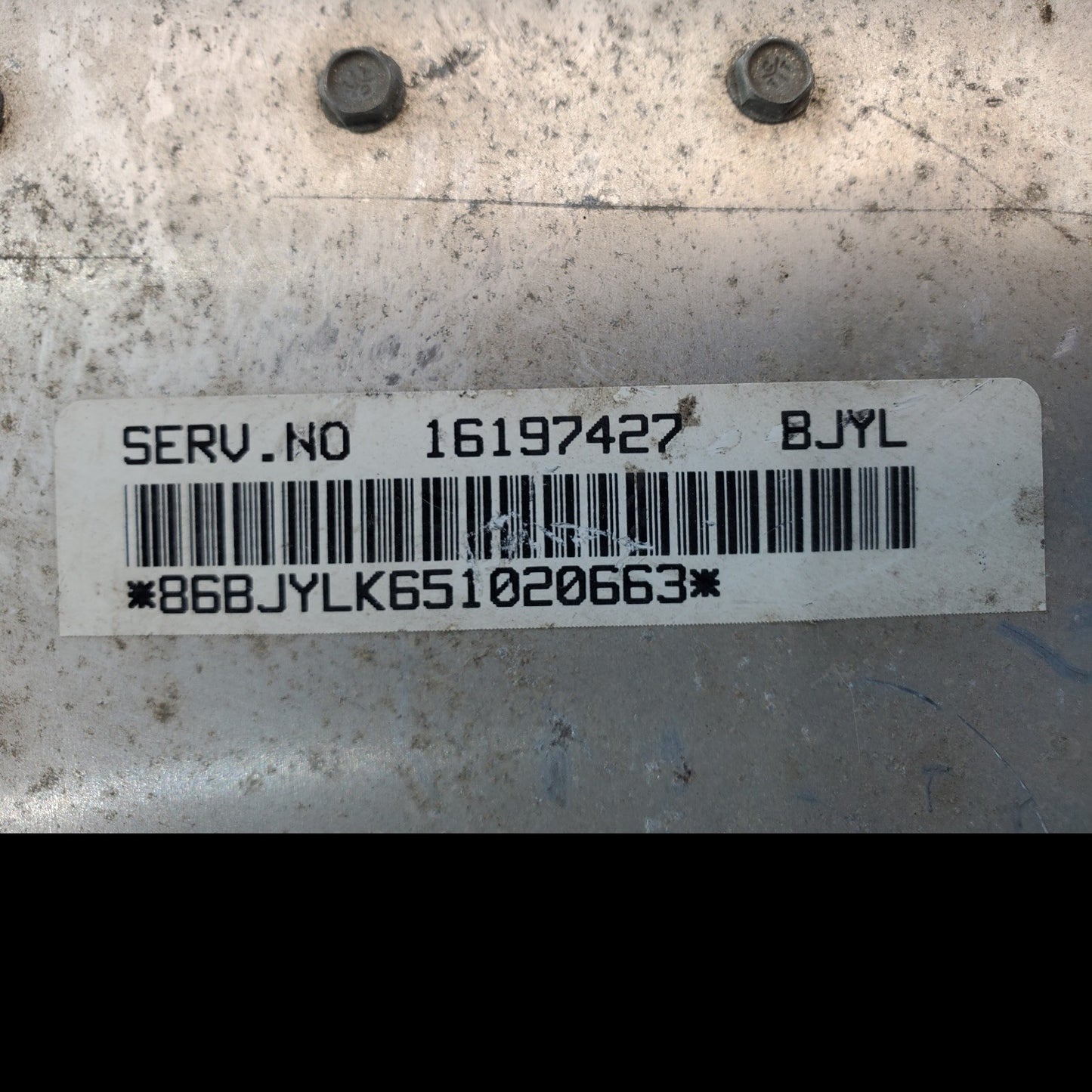 1994 Chevy GMC C1500 1500 C2500 C3500 1994 ECM ECU Engine Computer 16197427