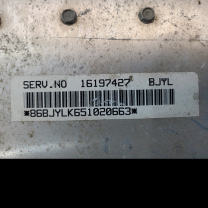 1994 Chevy GMC C1500 1500 C2500 C3500 1994 ECM ECU Engine Computer 16197427