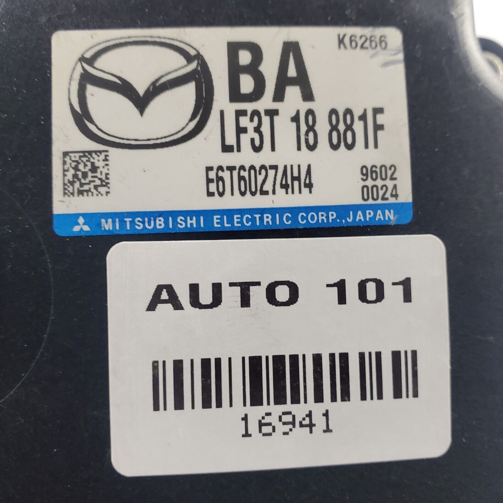 2014 2015 Mazda CX-5 CX5 2.5 Engine Control Module Unit Ecm PY2W 18 881C F29 033