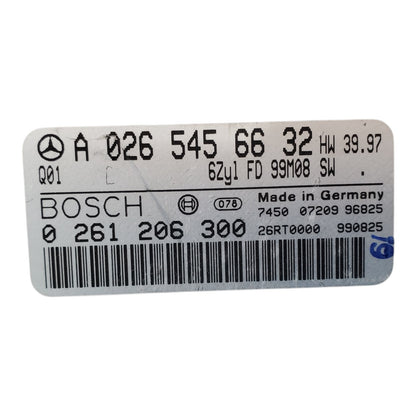 98-00 MERCEDES BENZ ML320 E320 C280 A0265456632 ENGINE CONTROL MODULE ECU ECM OE