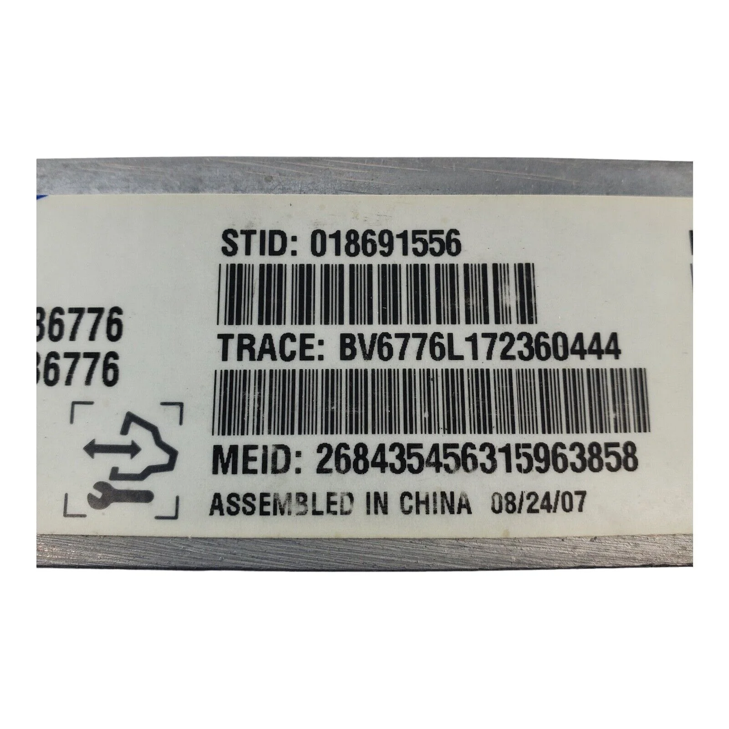 07-08 CHEVROLET IMPALA ONSTAR COMMUNICATION CONTROL MODULE 25886776 OEM