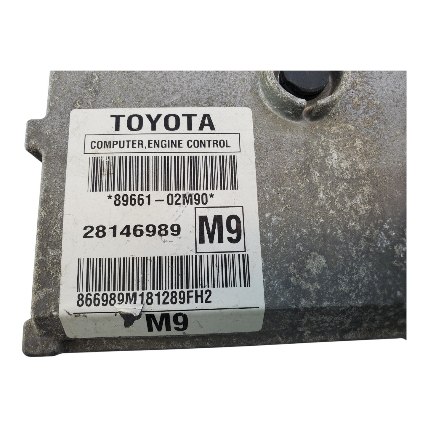 2009-2010 TOYOTA COROLLA 1.8L ECM ENGINE CONTROL MODULE PCM ECU 89661-02M90 OEM