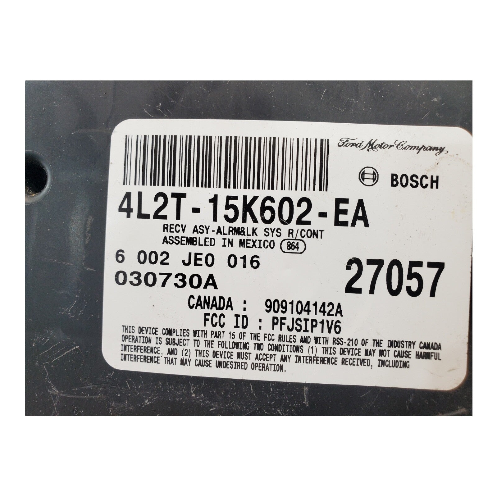 ✅ 04 FORD EXPLORER Keyless Entry Theft Module 4L2T-15K602-EA