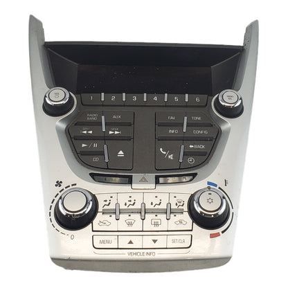 10-11 Chevy Equinox Climate Temperature Temp Radio Dash Control 20920042