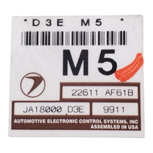 00 Subaru Legacy Outback Computer Control Module 22611 AF61B 2.5L ECM ECU PCM