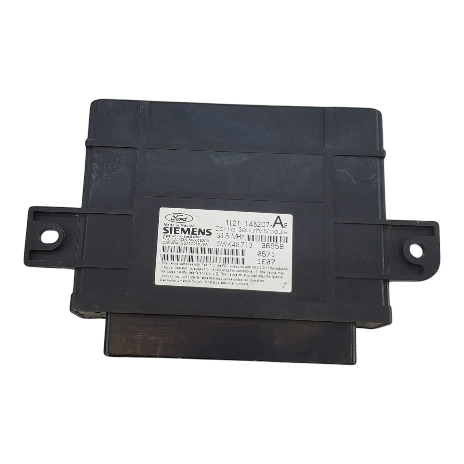 2002 FORD EXPLORER REMOTE KEYLESS ENTRY MODULE 1L2T-14B207-AE